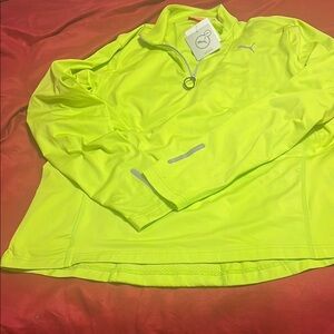 Puma Neon Yellow Sweatshirt